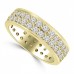 3.40 ct Men's Round Cut Diamond Eternity Wedding Band Ring 3.40 ct Men's Round Cut Diamond Eternity Wedding Band Ring
